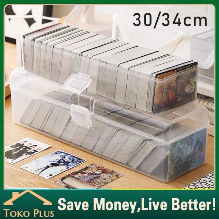 Kotak Plastik Kartu Uno Remi / Playing Cards Plastic Card Storage Box