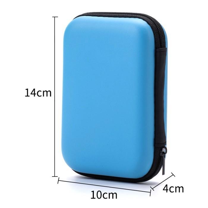 PAS BUAT HARDISK 2.5 INCH 14x10x4CM / Tas Hardisk Eksternal | Dompet HDD SSD Enclosure 2.5" | Hardca