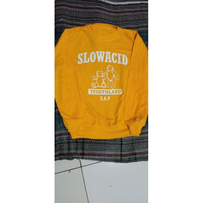 Sweater Basic Nct 127 Taeyong Slowacid Teddy Island