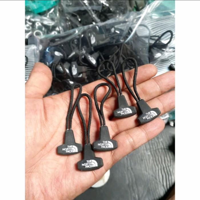Tali Penarik Resleting Zipper Puller Gantungan Kunci TNF Tas Jaket