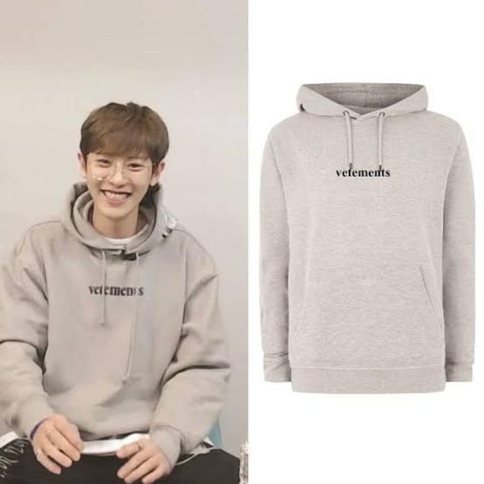 Jaket Hoodie Jumper Exo Chanyeol Vetements