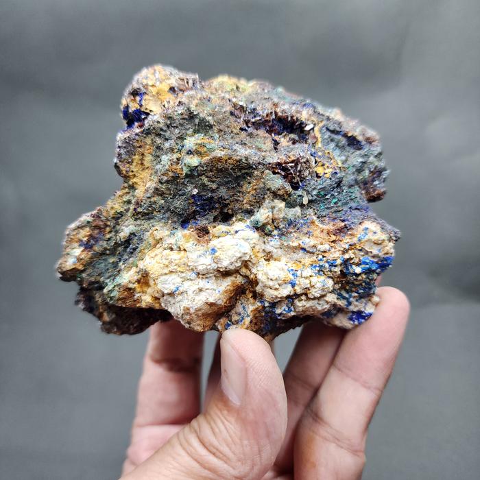 Stunning | Azurite Malachite West Javan Natural Mineral Specimen #AZ001TMC-37
