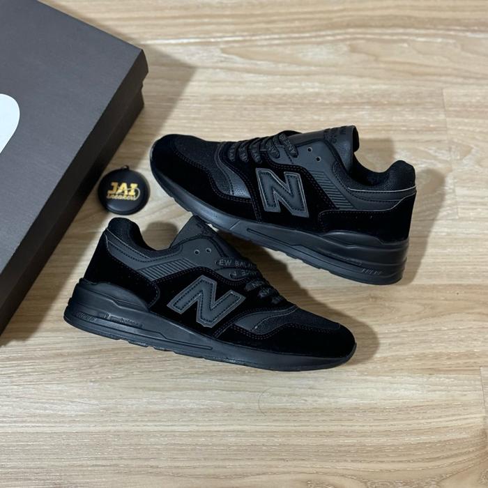 Casual - SEPATU SNEAKERS NEW BALANCE 997 ENCAP FULL BLACK PRIA