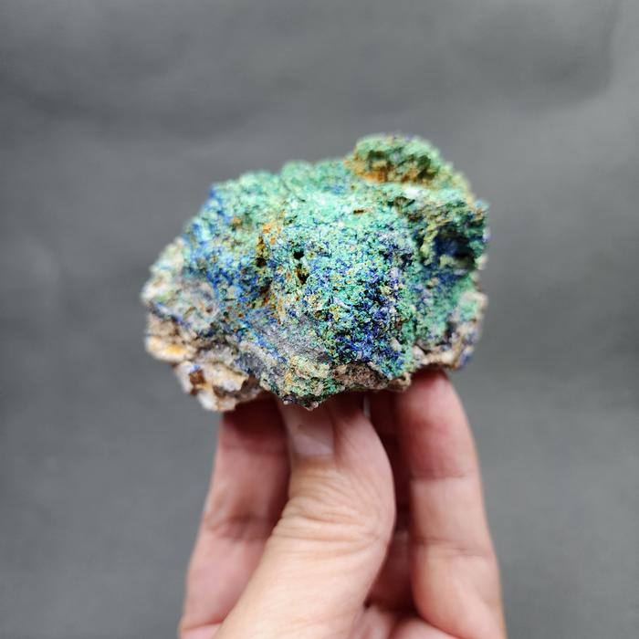 Stunning | Azurite Malachite West Javan Natural Mineral Specimen #AZ001TMC-32