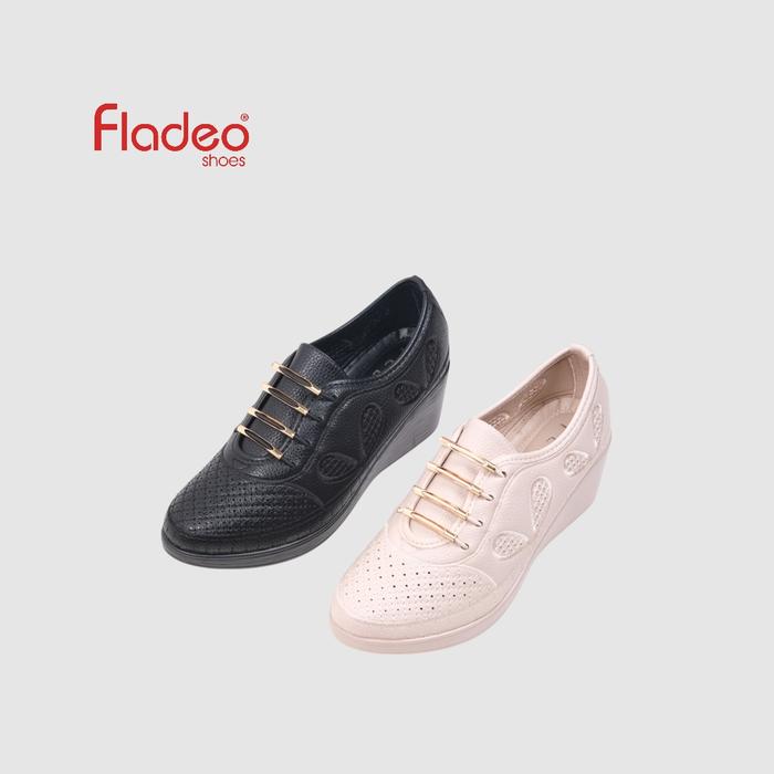 Casual - Fladeo L24/LSFC478-3BR/Sepatu Formal Casual Wanita [ Casual Formal Shoes ]