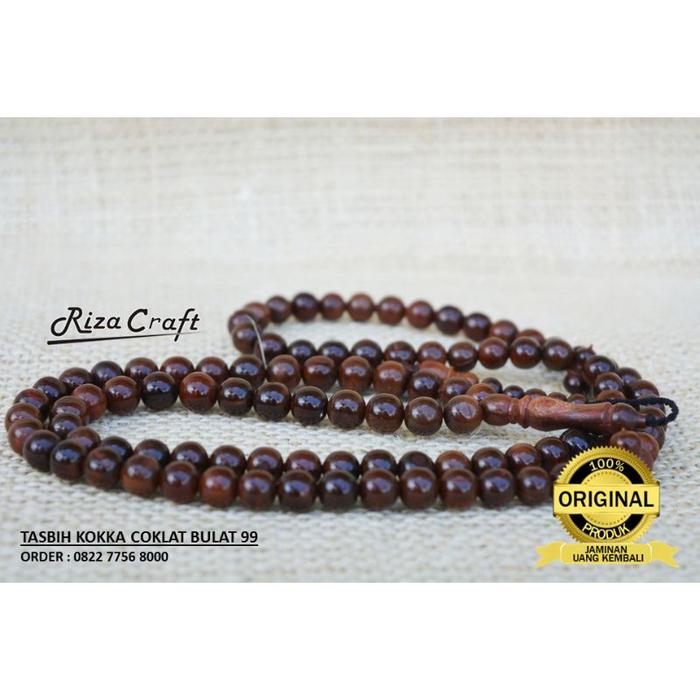 Tasbih Kayu Kokka ASLI Turki ukuran Besar JUMBO 99 Butir