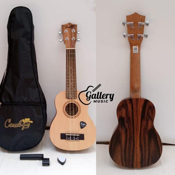 UKULELE COWBOY SOPRANO SOPRAN 21" FREE TAS DAN PICK