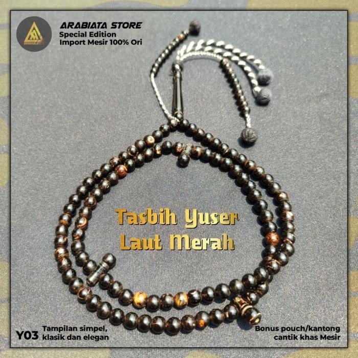 Tasbih Yusr Laut Merah Yuser Laut Merah Impor Mesir