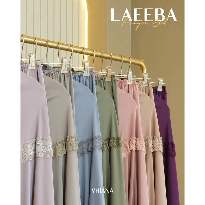 Laeeba Prayer Set - Mukena Silk Renda Premium