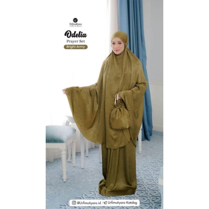 ODELIA PRAYER SET BY URFIMUTIYARO | MUKENA 2in1