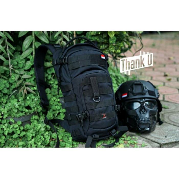 ASLI Tas ransel sepeda army waterproof tactical bagpack Tentara TNI military hydropack Premium Water