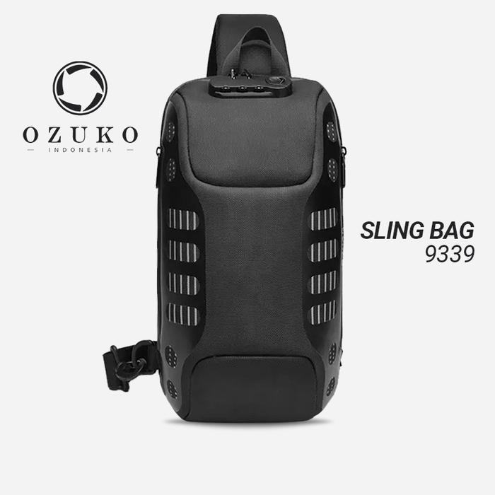 TERMURAH OZUKO Sling Bag #9339 - Tas Pria READY STOCK