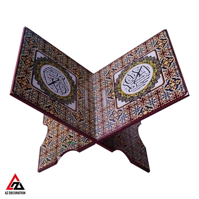 Meja Ngaji / Rehal / Rekhal Motif Batik Aesthetic