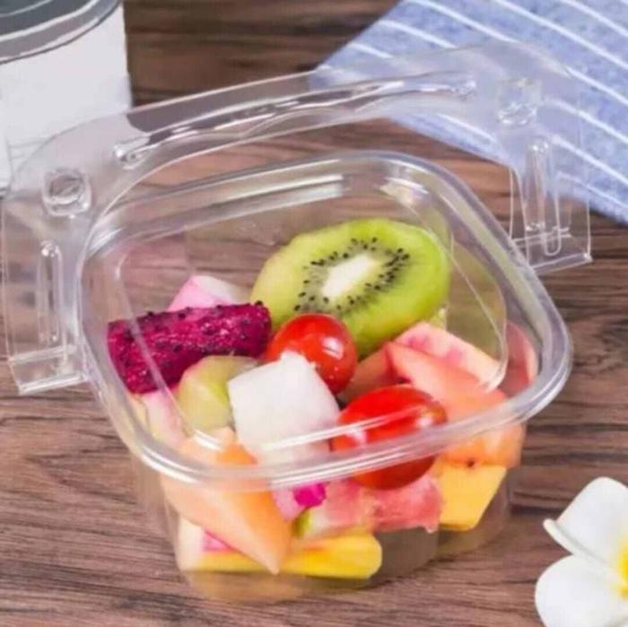 Mika Keranjang / Mika Tenteng 500ml + Tutup isi 25 pcs