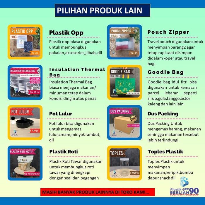 Mika Buah 500 gr 2A isi 50 / Mika makanan Food pack / Box Mika Buah/ Food Grade/Mika Jajanan Pasar/S
