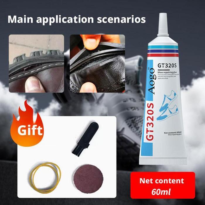 Powerful quickdrying shoe repair adhesive Shoe adhesive Powerful quickdrying repair adhesive