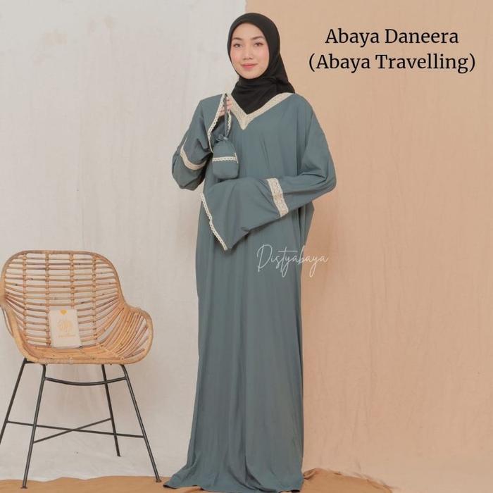 Daneera Abaya Abaya Travelling Mini Pouch bisa masuk saku disty Collection Member354