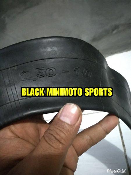 Ban Dalam Mini Cross - Ukuran 2.50-10 - Pentil Lurus - Ban Dalam Motor Mini Trail 49cc - Ban Dalam T