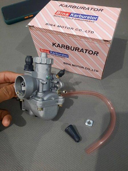 KARBU KARBURATOR SUZUKI RC80 RC 100 RC ADA STELAN ANGIN SET KOMPLIT TINGAL PASANG