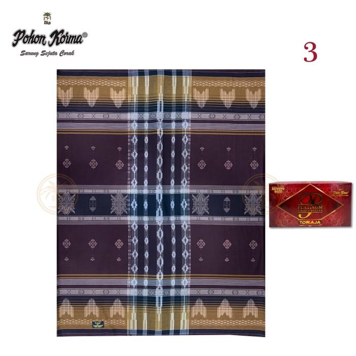 Lili_ Sarung Pohon Korma Platinum Toraja Balian Motif Pintu Aceh - 3
