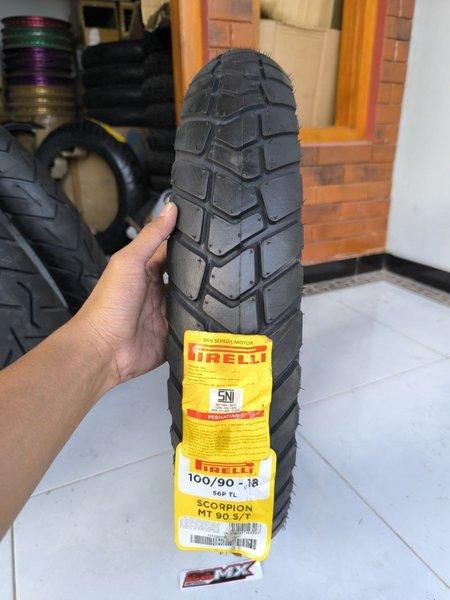 BAN PIRELLI 100/90-18 TUBELESS 100 90 RING 18 SCORPION TRAIL II BISA UNTUK TIGER OLD TIGER REVO SCOR