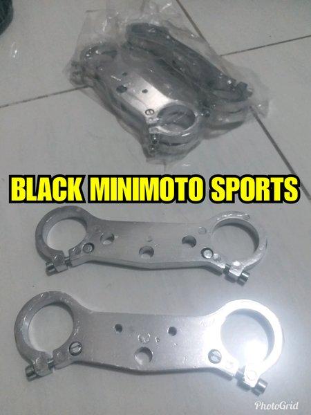 Segitiga Motor Mini Trail - Kacamata - Bulatan Besar - Pengikat Segitiga Depan - Fork Depan Motor Mi