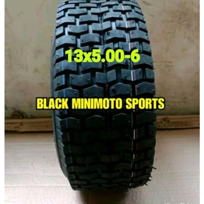 Ban Luar ATV 6 Inch Semi Aspal Deli Tire - Ban Luar ATV 13x5.00-6 Tubeless GOKART & Minibike Custom 
