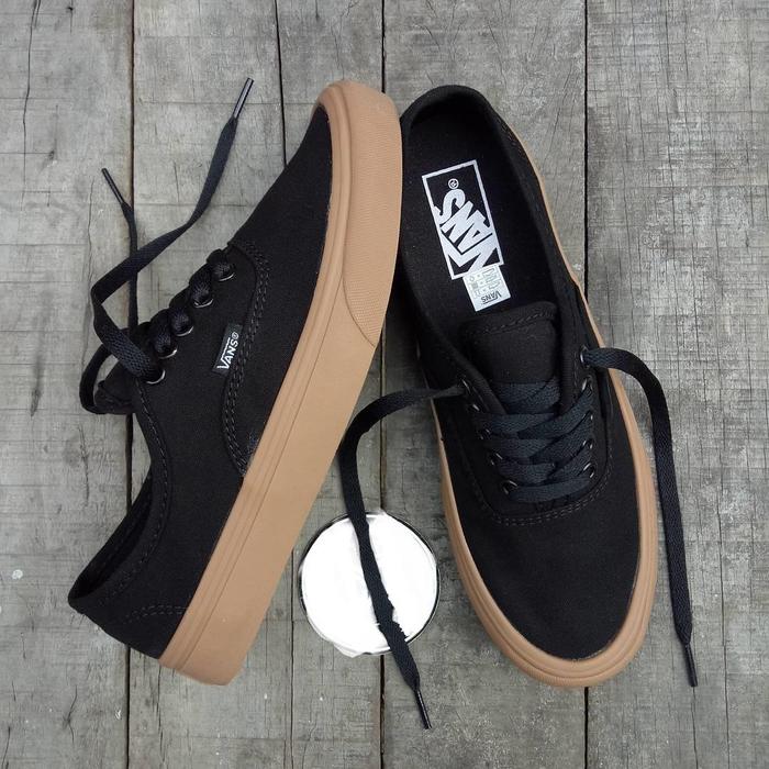 SEPATU VANS TERBARU TERMURAH SEPATU SNEAKERS PRIA VANS OLDSKOOL BLACK BROWEN HITAM COKLAT POX30 SOL 