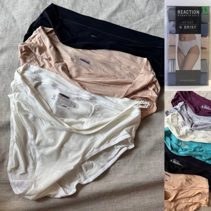 Reaction Kenneth Cole Boyshort Organic Cotton Undies 100% Cotton Hipster Bikini Briefs Panty Underwe