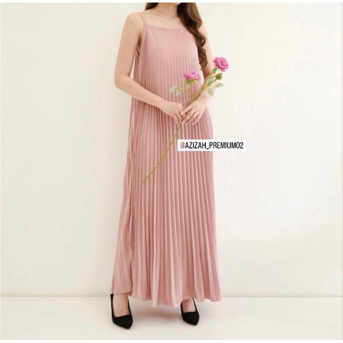 Pleats Dress / Dress Plisket / Inner Plisket / Gamis Plisket / Inner Dress Plisket
