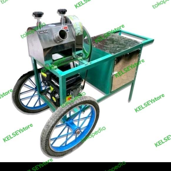 Gilingan Tebu Komplit gerobak dan mesin /selep tebu Best