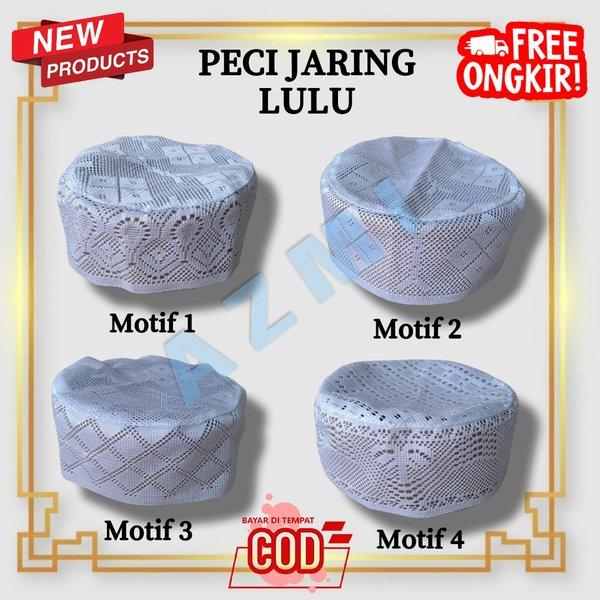 Peci Pria Jaring Murah / Peci Jaring Peci Lulu Original atau Uang Kembali