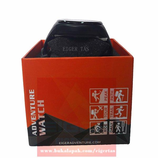 jam tangan touch screen eiger iyw0082 + tali & baterai cadangan