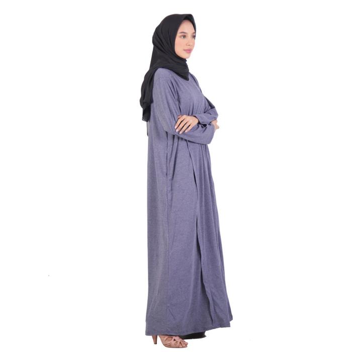 Elzatta Gamis Briella Gamis Dewasa bahan kaos Busui Friendly gamis s promo murah