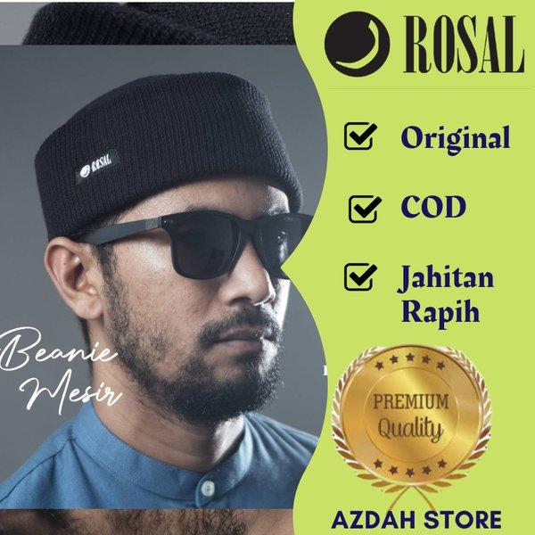 TOPI PECI KOPIAH HAJI UMROH SHOLAT MESIR LIPAT MURAH ROSALHAT DEWASA MUSLIM PRIA ORIGINAL ROSAL BISA