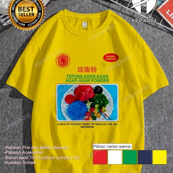 PROMO baju parodi teoung agar agar_kaos parodi agar agar powder NEW