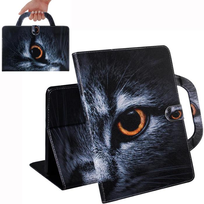 Etui Samsung Tab S5e Case 10 5 inch Cool Cat Tiger PU Leather Wallet Stand Tablet Samsung Galaxy T