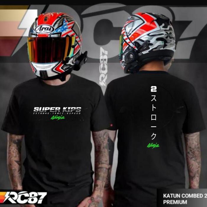 PROMO tshirt kawasaki ninja 2stroke / kaos ninja 2stroke NEW