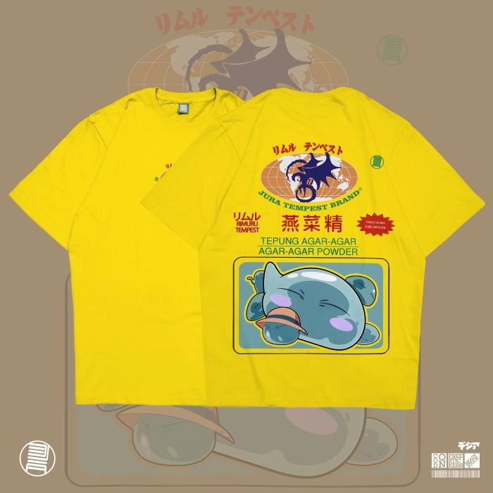 PROMO T-Shirt Slime Agar Agar Meme Rimuru Tempest Kaos Anime Baju DJA Cloth NEW