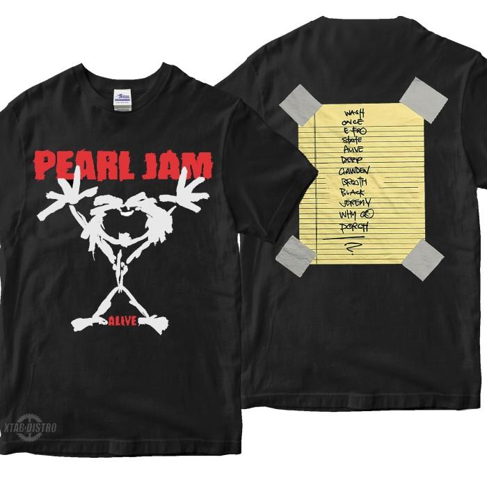 PROMO kaos PEARL JAM ALIVE kaos band PearlJam Choices rock grunge NEW