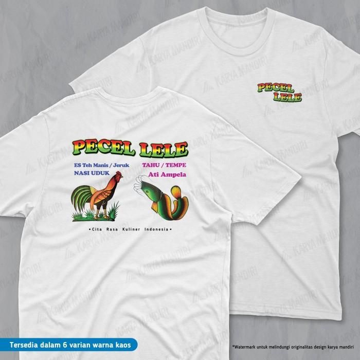 PROMO Kaos Unik Kaos Distro Pria Pecel Lele Kaos Pecel lele Kaos premium NEW