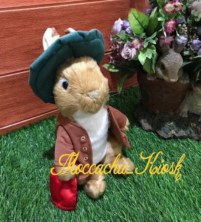 Boneka Kelinci Peter Rabbit topi hijau/Peter Rabbit with green hat