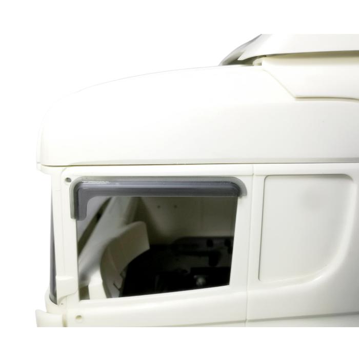 Acrylic Window Cover Rain Sun Visor For 1/14 Tamiya Rc Truck Scania 620 56323 730 470 Tamiya Lesu Tr