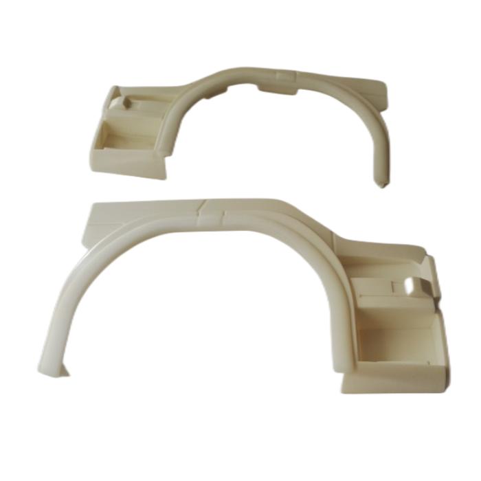 A Pair Front Wheel Eyebrow For 1/14 Tamiya Rc Truck Car Scania R730 R470 R620 56323 56327 Diy Tamiya