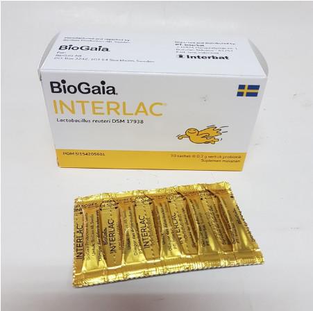Interlac Sachet / box 30 Sachet @1 gr