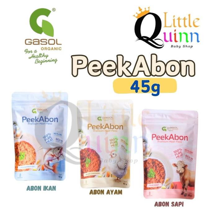GASOL PeekAbon Sapi Ayam Ikan - Abon Gasol