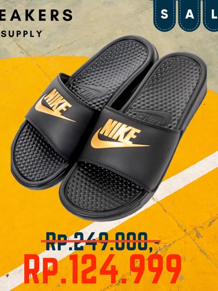 Sandal Pria Slide Nike Benassi Original Slop Flip Flop Sendal Selop (Best Quality)