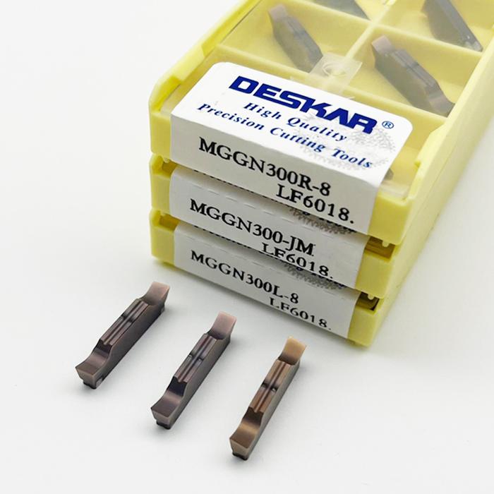 Mggn Grooving Inserts Mggn150 Mggn200 Mggn250 Mggn300 Mggn400 Mggn500 Jm R8 R15 L8 Lf6018 Turning To