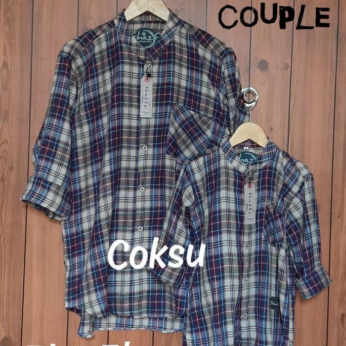 Couple Ayah Anak Laki Terbaru 2023 Kemeja Koko Laki2 Kembaran Cowok Atasan Kurta Cp Keluarga Viral S