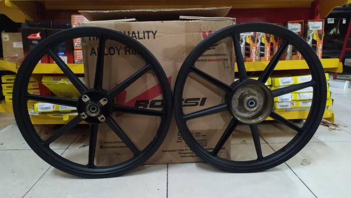 Velg Bintang Motor Merk Rossy Tipe Zigen Swan Ukuran 140/160 Ring 17 Motor Supra Fit New Revo Lama W